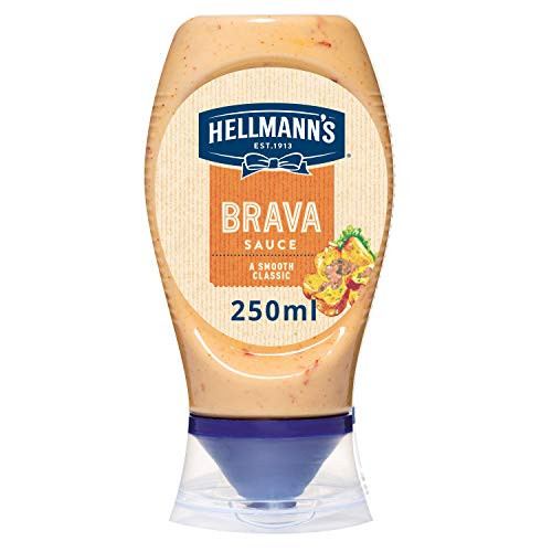 Pack 8 envases de salsa brava Hellmann's