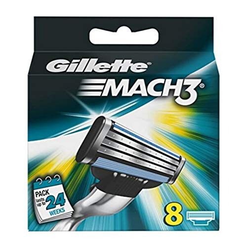 Pack 8 recambios Gillette Mach3