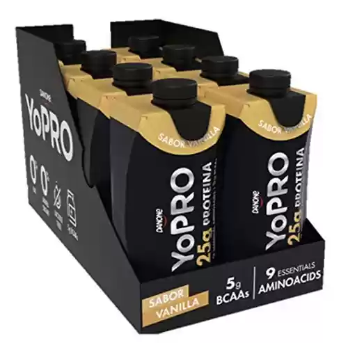 Pack 8 unidades batido 25G de Proteína sabor vainilla YoPRO