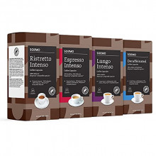 Pack 80 cápsulas café Solimo compatibles con Nespresso (variado)