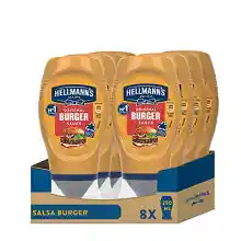 Pack 8x250ml Hellmann's Salsa Burger