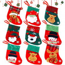 Pack 9 calcetines Navidad