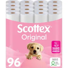 Pack 96 rollos Papel Higiénico Scottex Original - 0,18€ el rollo