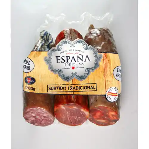 Pack Ahorro Chorizo, Lomo y Salchichón 900g