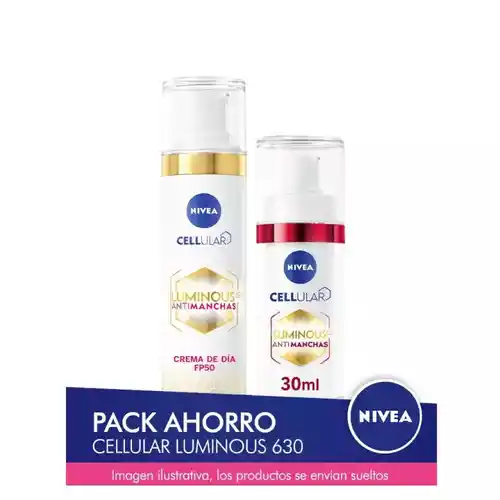 Pack ahorro Nivea Luminous630 crema de día y Sérum