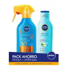 Pack ahorro NIVEA SUN crema solar + aftersun sólo 8,95€ + ENVIO GRATIS ¡SOLO HOY!