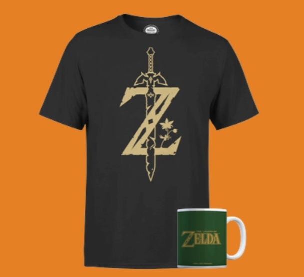 Pack camiseta + taza Zelda por sólo 9,99€ y envío gratis