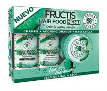 Pack Champú + Acondicionador + Mascarilla Garnier Fructis Hair Food