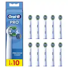 Pack de 10 cabezales Oral-B Pro Precision Clean de recambio, originales