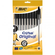 Pack de 10x de Bolígrafos BIC Cristal Original