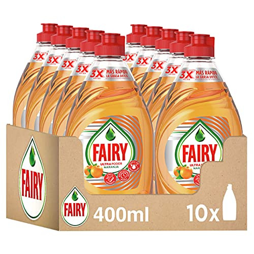 Pack de 10 unidades Fairy Ultra Poder Aroma Naranja (compra recurrente)