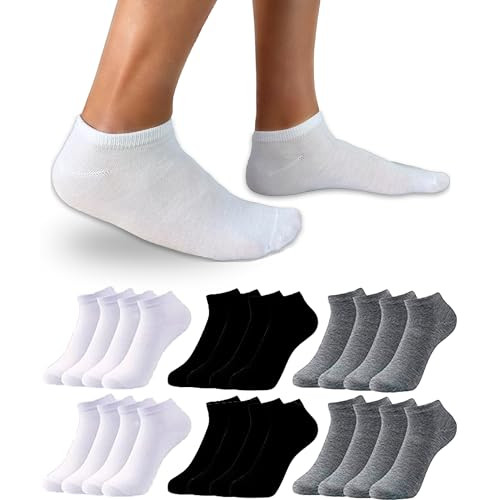 Paquete de dos pares de calcetines tobilleros