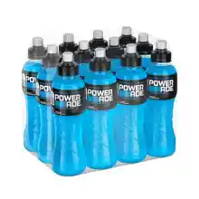 Pack de 12x bebidas energéticas Powerade Ice Storm 500ml