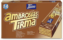 Pack de 14 Ambrosías Tirma Chocolate con Leche y Avellana