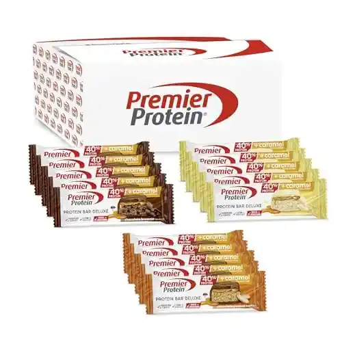 Pack de 15 barritas proteicas Premier Protein (50 g) con 20 g de proteína y bajo en azúcar