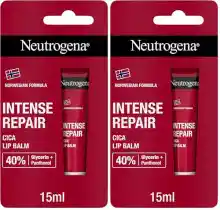 Pack de 2 bálsamos labiales Neutrogena Cica 15ml