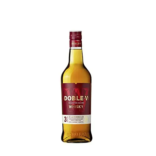 Pack de 2 botellas de whisky Doble V Nacional 700ml