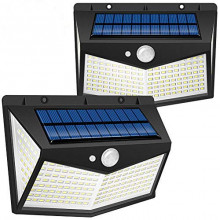 Pack de 2 Lámparas solares para exterior