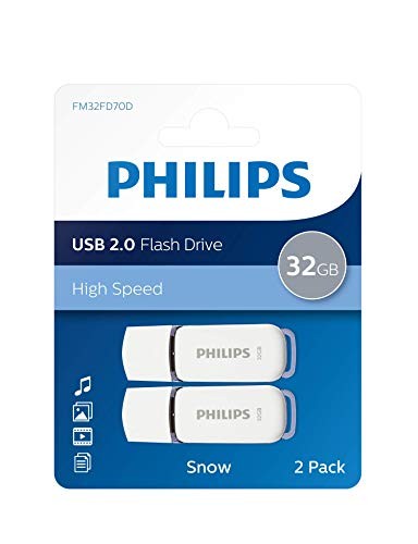 Pack de 2 pendrives Philips USB Flash Drive 32GB USB 2.0