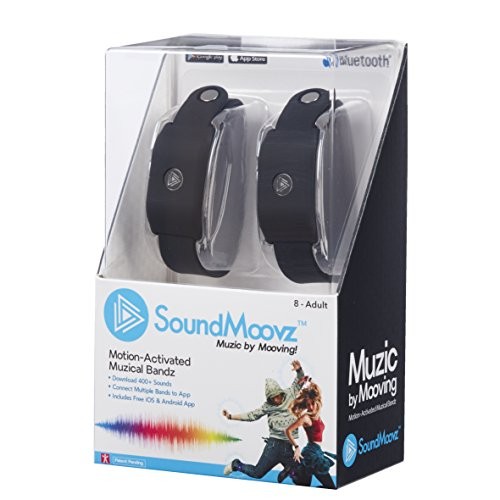 Pack de 2 Pulseras Soundmoovz Muzic by Mooving