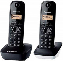 Pack de 2 teléfonos Panasonic KX-TG1612
