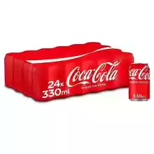 Pack de 24 latas 330 ml Coca-Cola Sabor Original