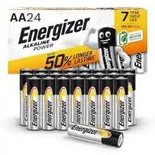 Pack de 24 Pilas Alcalinas AA Energizer