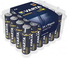 Pack de 24 Pilas alcalinas VARTA Energy AA