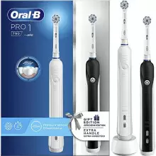 Pack de 2x cepillos de dientes eléctricos Oral-B Pro 1 790 Sensitive