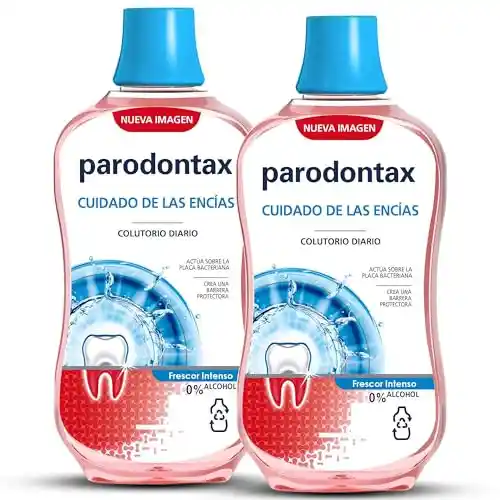 Pack de 2x500 ml Parodontax Enjuague Bucal - Menta suave