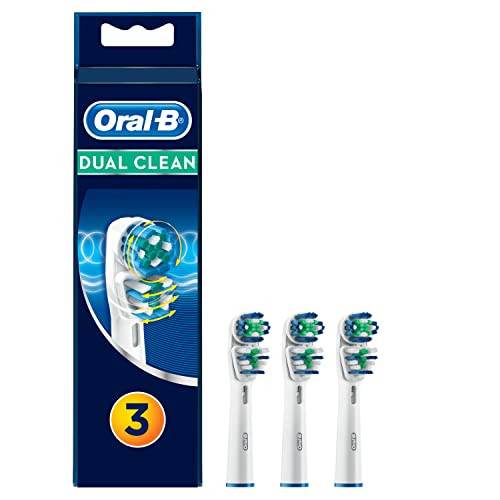 Pack de 3 cabezales de recambio originales Oral-B Dual Clean
