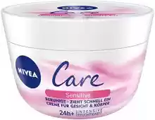 Pack de 3 cremas faciales NIVEA Care Sensitive 3