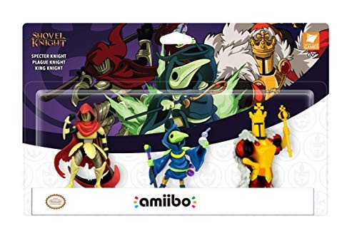 Pack de 3 Figuras Yacht Club Games - Shovel Knight, Amiibo