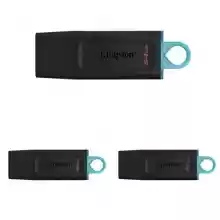 Pack de 3 memorias USB Kingston DataTraveler Exodia DTX de 64GB Flash Drive USB 3.2