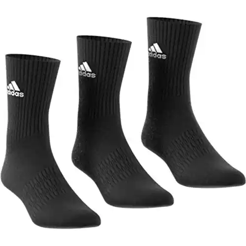 Pack de 3x pares de calcetines deportivos Adidas (S y M)