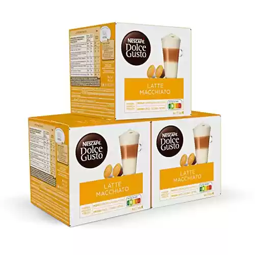Pack de 3x16 cápsulas NESCAFÉ Dolce Gusto Latte Macchiato