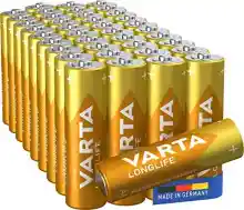 Pack de 40 pilas AA VARTA Longlife Power alcalinas