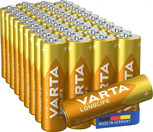 Pack de 40 pilas AA VARTA Longlife Power alcalinas