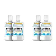 Pack de 4x1L Enjuague bucal Listerine Advanced White