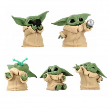Pack de 5 figuras Star Wars Baby Yoda