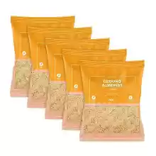 Pack de 5x 200g Almendras molidas, marca Amazon