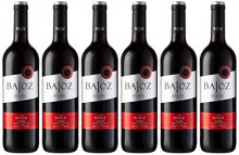 Pack de 6 botellas de vino Bajoz Roble Tinto D.O. Toro