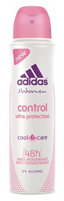 Pack de 6 Desodorantes Mujer Adidas Control Ultra Protection 48h Spray 150ml