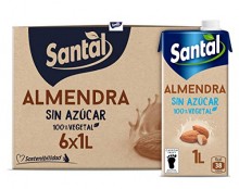 Pack de 6x Bebida Vegetal de Almendra sin Azúcar Santal