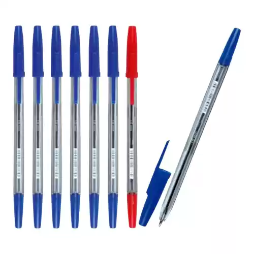 Pack de 7 Bolígrafos Punta 1.0mm sólo 0,20€ y envío gratis