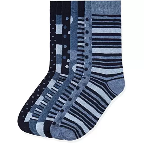 Pack de 7 pares de calcetines FIND Mixed Design Hombre (muchos packs diferentes disponibles)