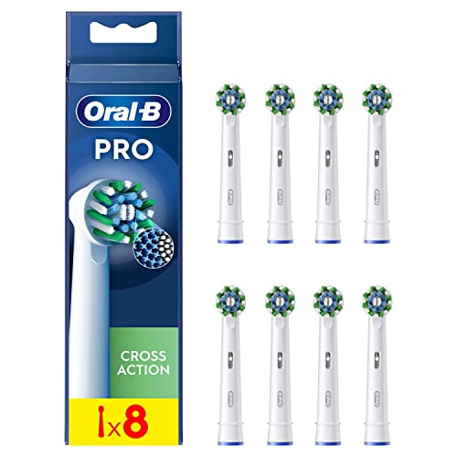 Pack De 8 Cabezales Oral-B Pro CrossAction