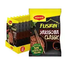 Pack de 8x Fusian Yakisoba Classic 120g