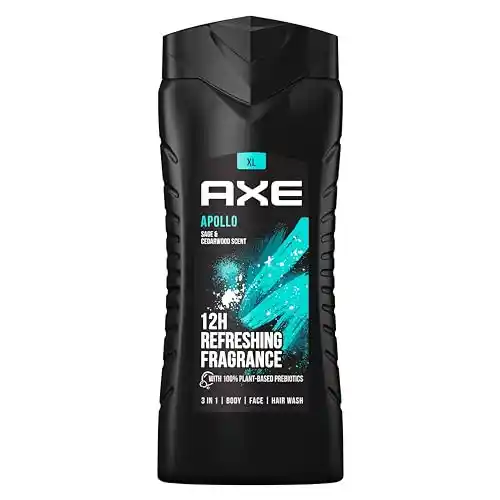 Pack de gel de ducha Axe Apollo para hombre 3x400ml