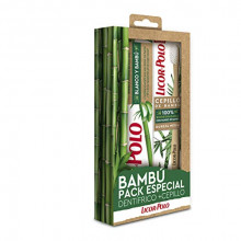 Pack Especial Bambú Licor del Polo - 3 packs de 1 Tubo de 75ml + 1 Cepillo